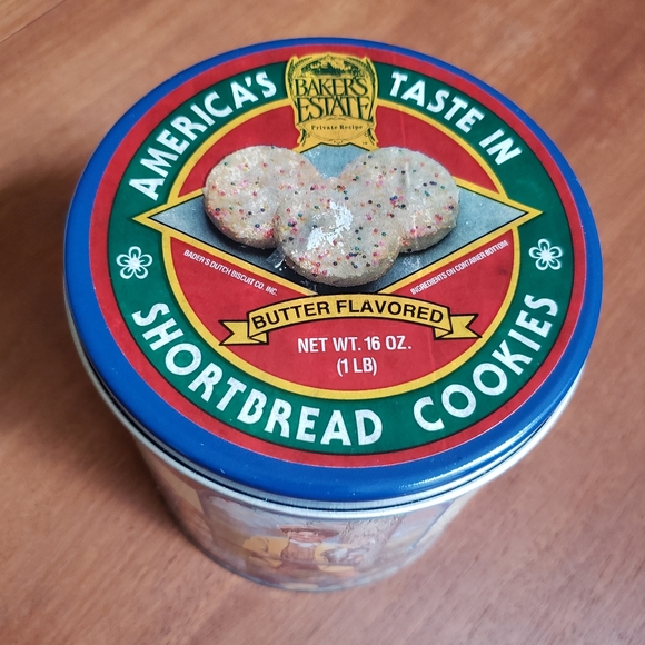 Vintage cookie can. - Picture 6 of 6